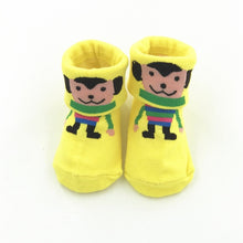 Load image into Gallery viewer, Excellent Quality Baby Girl Foot Socks Funny Happy Socks Newborn Rubber Anti Slip Socks